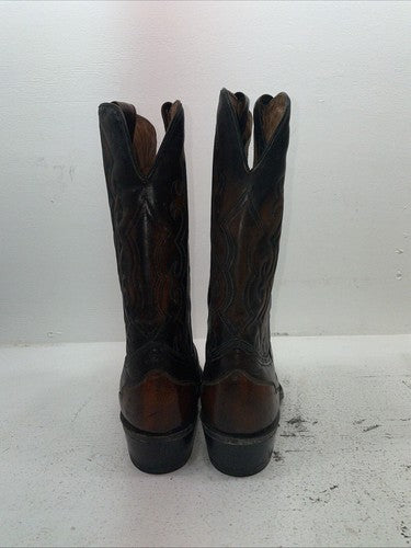 New Men’s Brown Texas Brand Cowboy Boots. M 137 11.5 11 1/2 D. 9-20