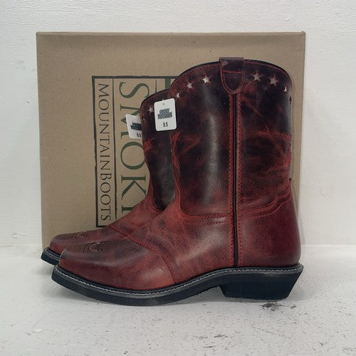 New Women’s Red Smoky Mountain Cowboy Boots. 6452 9.5 9 1/2. 15-149