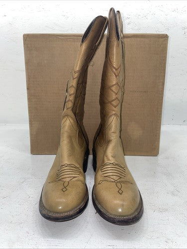 New Women’s Brown Sanders Cowboy Boots. 3460 8 A. 18-104
