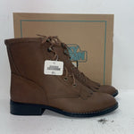 New Women’s Brown Lace Up Smoky Mountain Cowboy Boots. 6040 L 9.5 9 1/2. 15-143