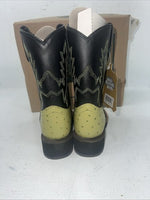 New Children’s Lime Smoky Mountain Cowboy Boots. 3027C 11.5 11 1/2 D. 24-83