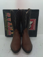 New Men’s Brown Texas Brand Cowboy Boots. 5101 11 D. 8-16