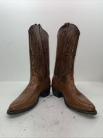 New Men’s Brown Texas Brand Cowboy Boots. 50 12 D. 10-28