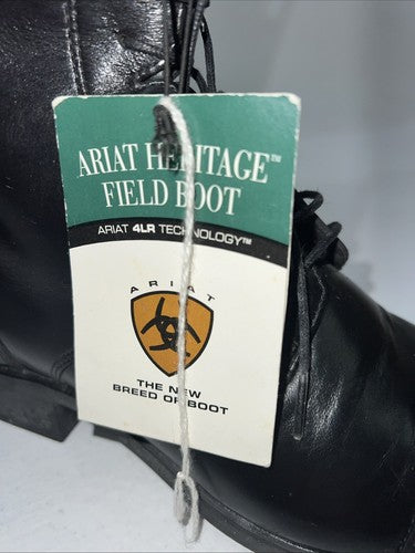 New Women’s Black Ariat English Riding Boots. 55101 6. 12-2