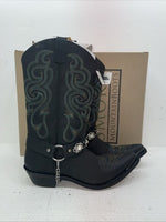 New Women’s Black Smoky Mountain Cowboy Boots. 6351 8.5 8 1/2. 15-41