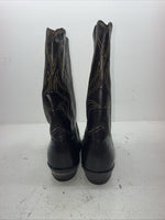 New Men’s Brown Rodeo Cowboy Boots. 8017 12 D. 10-26