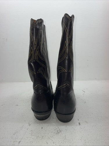 New Men’s Brown Rodeo Cowboy Boots. 8017 12 D. 10-26