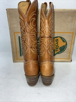 New Women’s Brown Texas Brand Cowboy Boots. L 244 6.5 6 1/2 M. 19-115