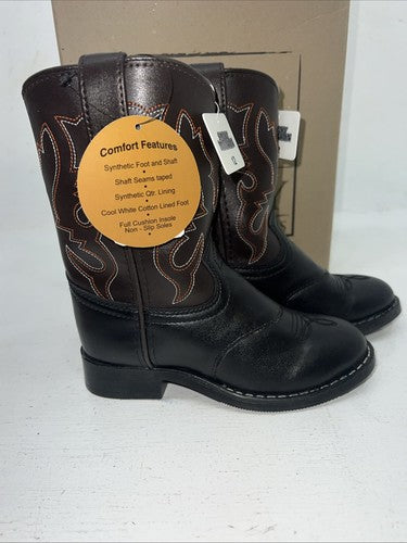 New Children’s Brown Smoky Mountain Cowboy Boots. 1110 C 12. 24-121
