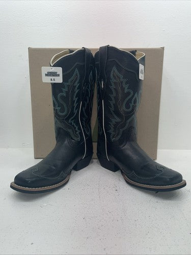 New Women’s Black Smoky Mountain Cowboy Boots. 6343 8.5 8 1/2. 15-54