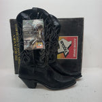 New Women’s Black Texas Brand Cowboy Boots. 4700 10 M. 15-135