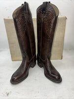 New Woman’s Brown Texas Brand Cowboy Boots. 4611 6 M. 19-99