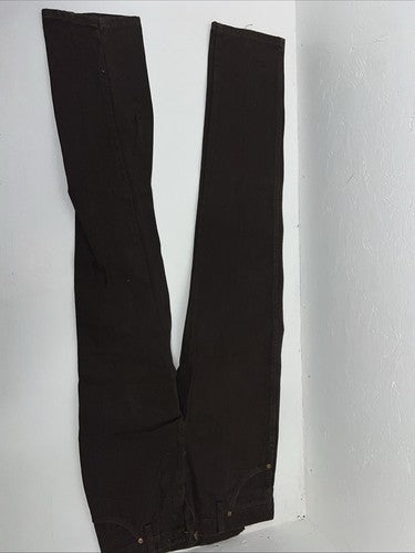 New Men’s Brown Cowboy Cut Slim Fit Wrangler Jeans. 11x32 H-5
