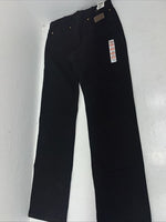New Men’s Black Original Fit Cowboy Cut Pro Rodeo Jeans. 34/36 E-1