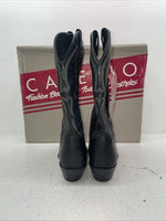 New Women’s Black Capezio Cowboy Boots. L 280 9 M. 15-74