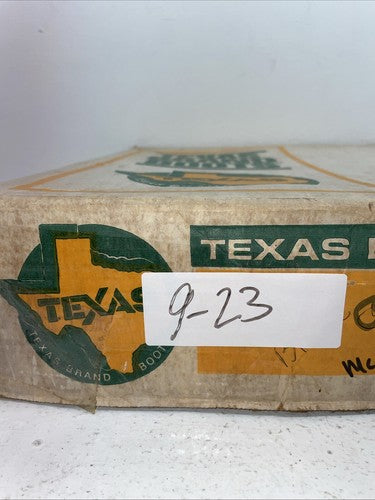 New Men’s Brown Texas Brand Cowboy Boots. 6611 11 D. 9-23