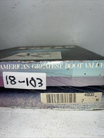 New Women’s Black Texas Brand Cowboy Boots. 4800 7 M. 18-103