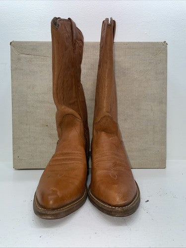 New Women’s Brown Texas Imperial Cowboy Boots. M 139 9 B. 15-90