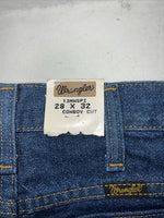 New Boys Blue Denim Wrangler Pro Rodeo Cowboy Cut Jeans. 28/32 C-2