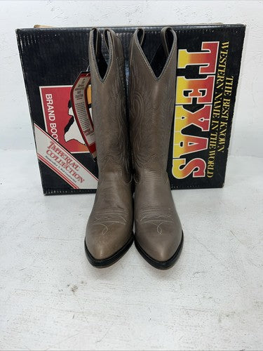 New Women’s Tan Texas Imperial Cowboy Boots. 4952 7.5 7 1/2 M. 17-68