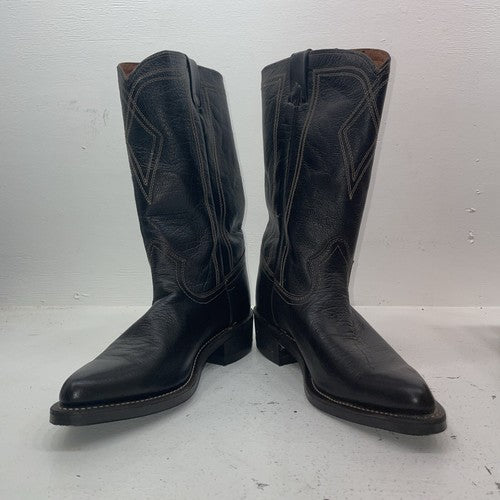 New Women’s Black Texas Brand Cowboy Boots. 8911 10. 15-145