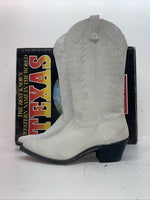 New Women’s White Texas Brand Cowboy Boots. L 198917 9 M. 15-96