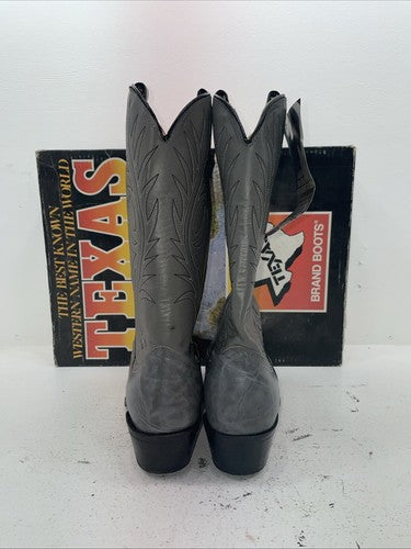 New Men’s Blue Texas Brand Cowboy Boots. 7499 12 D. 10-30