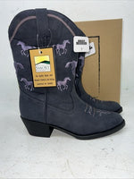 New Women’s Navy Smoky Mountain Cowboy Boots. 3878 Y 7 M. 18-68
