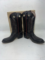New Women’s Tony Lama Cowboy Boots. 1244 Black Boots. 6 B. 20-10