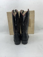 New Women’s Tony Lama Cowboy Boots. 1244 Black Boots. 6 B. 20-10