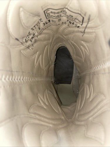 New Women’s Gray Capezio Cowboy Boots. L 342 8.5 8 1/2 M. 15-67