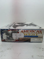 New Men’s Black American West Cowboy Boots. 62008 11 E W. 8-15