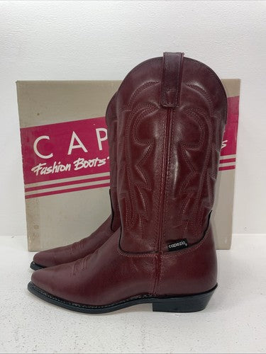 New Women’s Red Capezio Cowboy Boots. L 553 8 M. 16-55