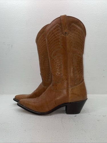 New Women’s Brown Texas Brand Cowboy Boots. 4994 9 M. 15-107