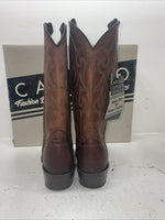 New Women’s Brown Capezio Cowboy Boots. M 309 8.5 8 1/2 D. 15-48