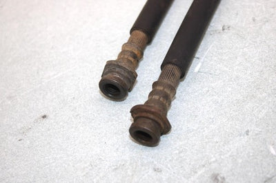 92 Kawasaki Bayou 300 4x4 Oem Front Brake Hose Soft Line Pair 43095-1087 AK12