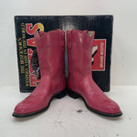 New Women’s Pink Texas Brand Cowboy Boots. 4419 10 M. 17-113
