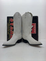 New Women’s White Texas Brand Cowboy Boots. L 198917 9 M. 15-96
