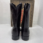 NEW Men’s Laredo Western cowboy Boots, Blk Cherry Roper.  Size 5D. #1-12