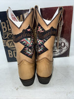 New Women’s Brown Laredo Cowboy Boots. 3122 7.5 7 1/2 M. 17-67