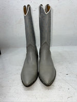 New Women’s Grey Nocona Cowboy Boots. L 88 7.5 7 1/2 A. 17-89