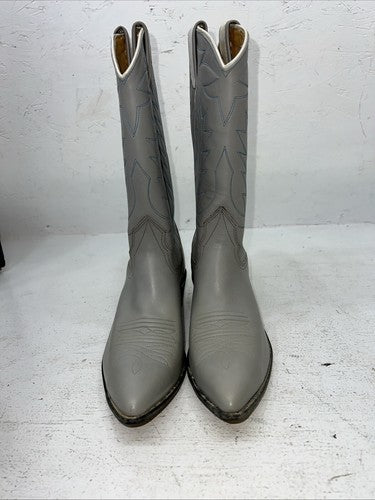 New Women’s Grey Nocona Cowboy Boots. L 88 7.5 7 1/2 A. 17-89
