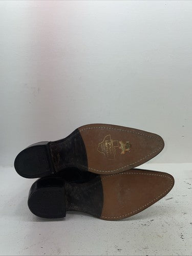 New Men’s Brown Texas Brand Cowboy Boots. M 137 11.5 11 1/2 D. 9-20