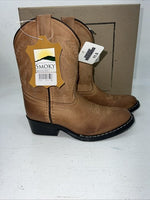 New Children’s Tan Smoky Mountain Cowboy Boots. 3051 C 11.5 11 1/2. 24-113