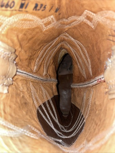 New Women’s Brown The Sanders Cowboy Boots. 3460 8 B. 16-39