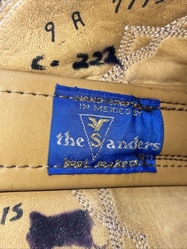 New Women’s Brown The Sanders Cowboy Boots. 7793 9 A. 15-101