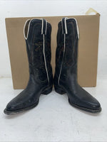 New Women’s Black Texas Imperial Cowboy Boots. 7 M. 18-133