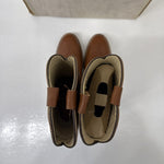 NEW Men’s Brown Western Cowboy Boot, Texas Brand. Size 5D. #1-4
