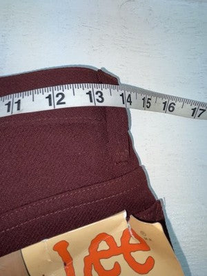 New Vintage Red Lee Polyester Pants #2004061 3A-9