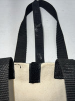 New Congress Leather Black Tan Rodeo Rope Bag #1050 EE-6